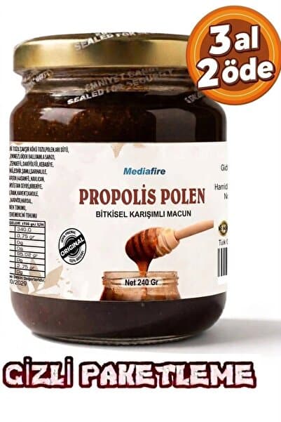 MediaFire Kuvvetli Macun epimedyum içermez Atom Macunu Padişah macunu 240gr Propolis Polen Mesir Macunu