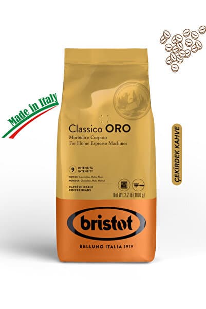 Bristot Classico Oro 1 Kg Çekirdek Kahve