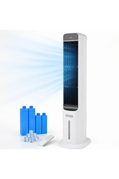 econat EC5 5L Sulu Soğutucu, Kumandalı, 80W, 3 Hız Kademeli Hava Soğutucu