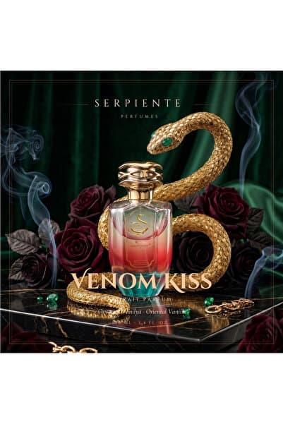 serpiente parfum Serpiente Venom Kiss Extrait Kadın Parfüm 100ml - Hipnotize Eden Tatlı Zehir