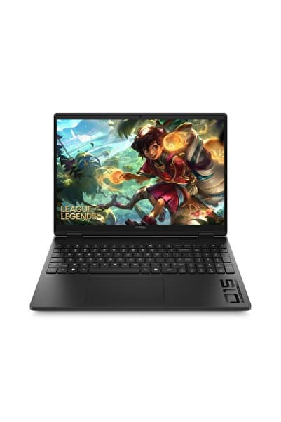HyperX HP OMEN 15-GB0015NT D62C9EA AMD Ryzen 5 240 16GB RAM 512GB SSD 8GB NVIDIA GeForce RTX5060 15.3 inç 165Hz FreeDOS Siyah Taşınabilir Bilgisayar