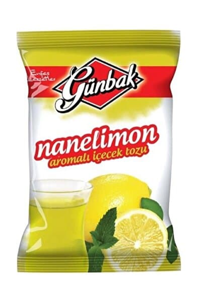 Günbak Toz İçecek Nane Limon 250 Gr X 12 Adet