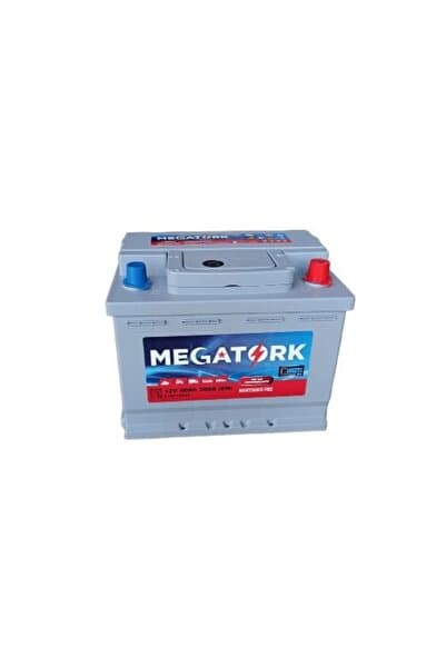 megatork 12V 60Ah 500A Standart Akü (Üretim Tarihi:2026)