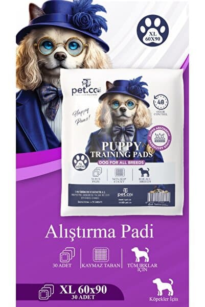 Genel Markalar Kedi & Köpek Tuvalet Eğitim Pedi 60x90 cm 30'lu | Yüksek Emicilik ve Çok Katmanlı Koruma