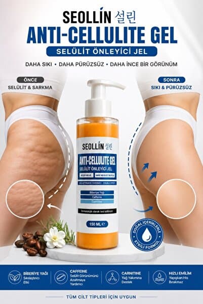 SEOLLİN Selülit Ve Çatlak Giderici Vücut Şekillendirici Jel 150 ml