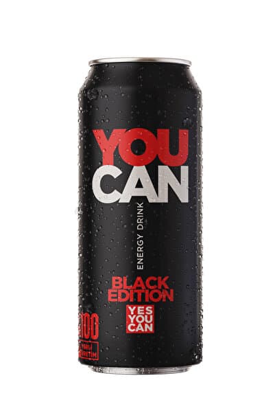 YOU CAN Siyah Enerji İçeceği 500 ml 24’lü Avantajlı Paket