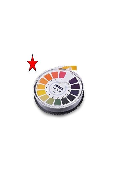 LAB pH Kağıdı Rulo, İndikatör Kağıdı 1-14 ph Test Kağıdı