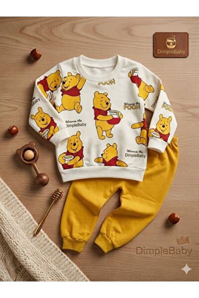 DimpleBaby Winnie The Pooh Bebek Takımı 0-24 Ay