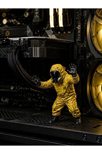 SEKO COMPANY Toxic Guard Gaming Kasa İçi Dekor Bilgisayar Kasası- Aksesuar - Yayıncı Aksesuarı - Kasa Aksesuarı 11 CM