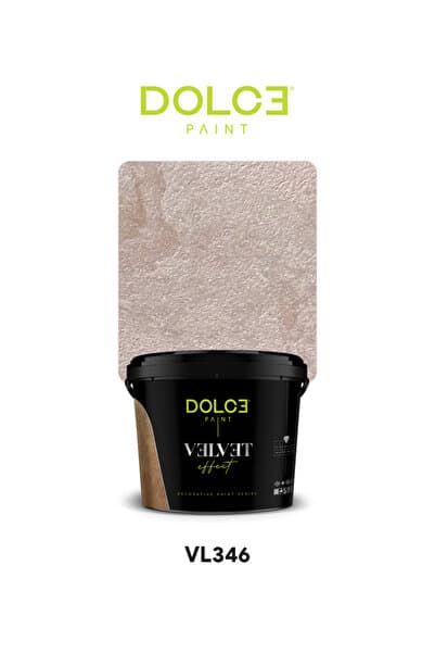 dolce boya Dolce Velvet Effect — Süet Dokulu Dekoratif Boya, Kadife Efekt Duvar Boyası