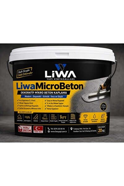 liwa yapı kimyasalları Liwamix Flex MİCROBETON