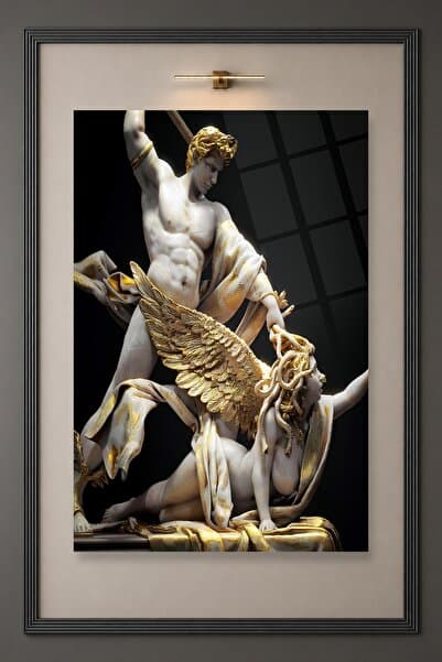 HMDS CONCEPT Medusa ve Perseus, Mitoloji, Cam Tablo 19