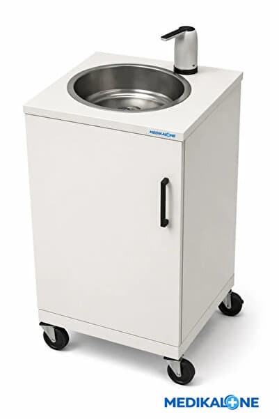 MEDIKALONE Seyyar Lavabo ( Mobil ) Yeni Yönetmeliğe Uygun Model
