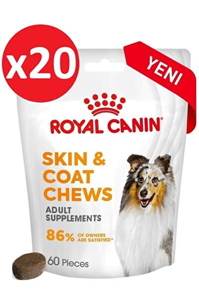 Royal Canin Deri ve Tüy Sağlığını Destekleyen Köpek Ödül Maması 240g*20 Paket