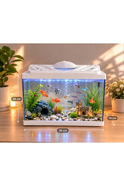PKR Akvaryum 30 cm 7 litre