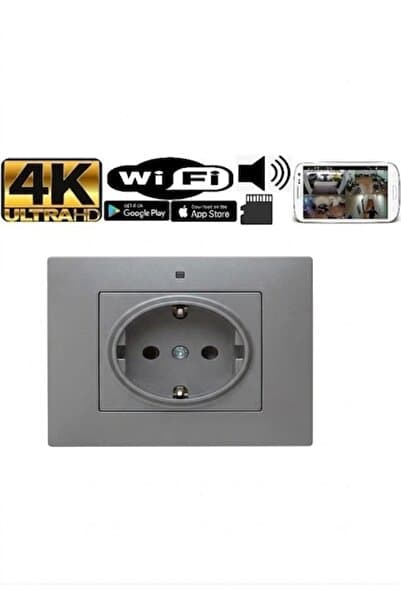 SICAK TAKİP bebek bakıcı Priz Güvenlik Kamerası Wİ-Fİ 1080P HD 4K Kamera