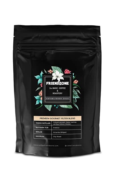Friendzone 3rd Wave Coffee & Roastery Filtre Kahve Premium Gourmet (Öğütülmüş Filtre Kahve) 250 G
