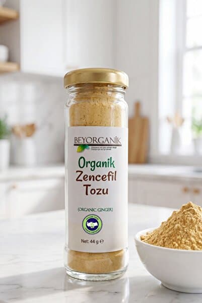 BEYORGANİK Organik Zencefil (Öğütülmüş)