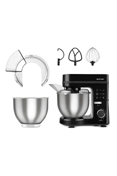 Emsan Maestrochef Stella Hamur Yoğurma Makinesi Black 1500W 5L