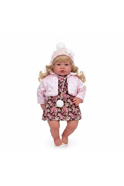 TUFY TOYS KİKİ BABY MONTLU ŞAPKALI GERÇEKÇİ OYUNCAK BEBEK
