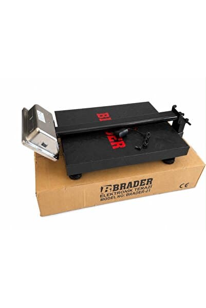 Brader marka 300 kg 40*50cm Dijital Elektronik Katlanır Baskül