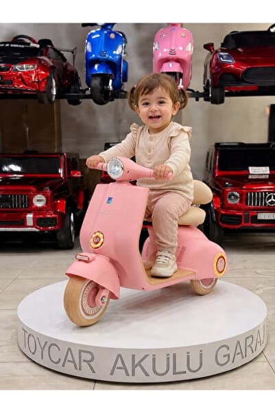 TOYCAR GARAGE VESPA KÜÇÜK BOY AKÜLÜ MOTOR 1-4 YAŞ