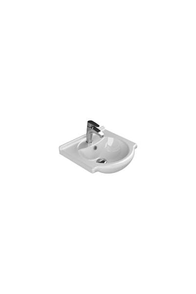 TURKUAZ Seramik Cerastyle Nil 45 Cm Etajerli Lavabo