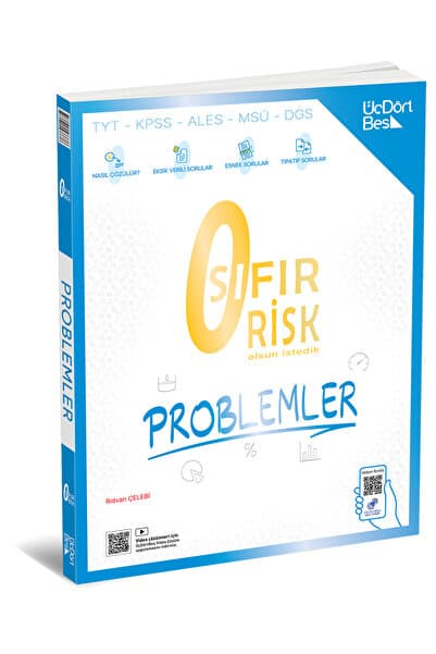 Üç Dört Beş Yayıncılık 345 - Sıfır Risk Problemler