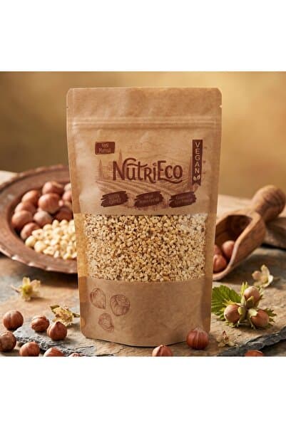 Nutrieco Kıyılmış Fındık (Pirinç) Taze Öğütülmüş Fındık İçi Pasta ve Tatlılar İçin 1000gr