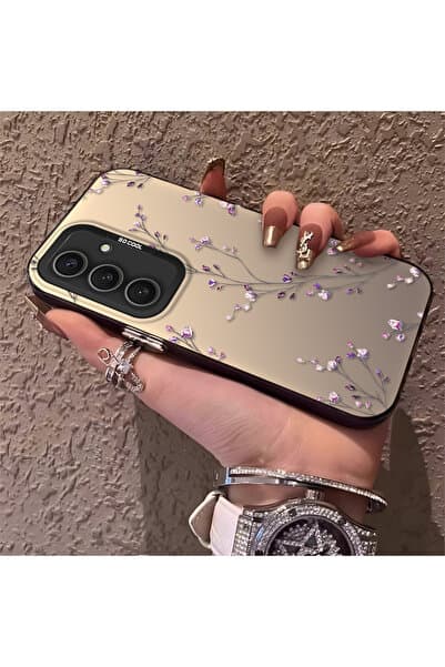 CHICASELUX Samsung Galaxy S25 Plus Uyumlu İnce Dal Çiçek Kılıf, Aşınmaya Dayanıklı Cep Telefonu Kılıfı