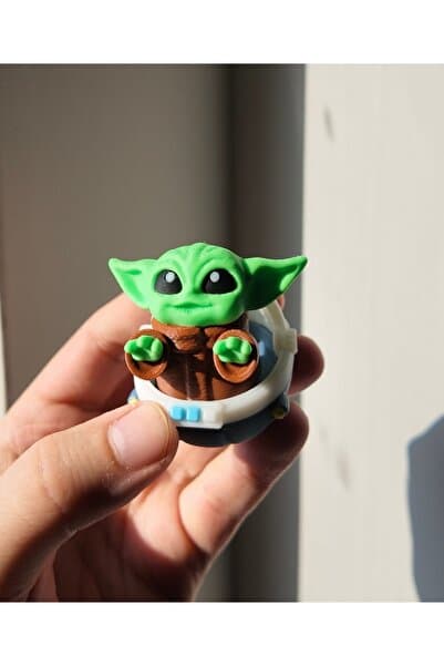 Pocket People Grogu Baby Yoda Stres Giderici Fidget Clicker Oyuncak - Limitli Seri
