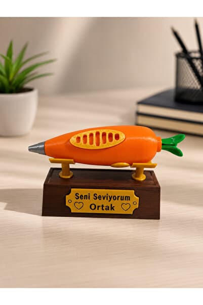 iziko3d Havuç Figür Seni Seviyorum Ortak Yazılı