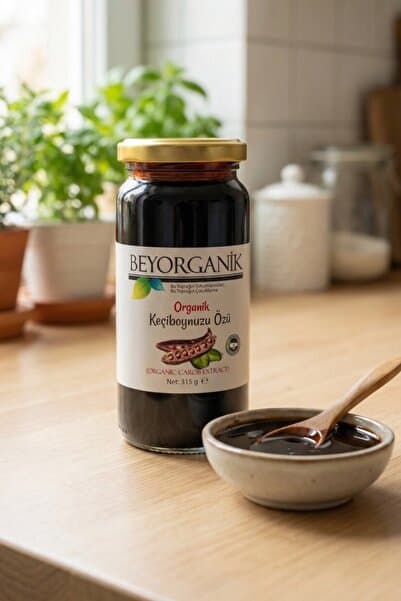 BEYORGANİK Organik Keçiboynuzu Özü 315ml (PESTİSİT VE AĞIR METAL ANALİZLİ)