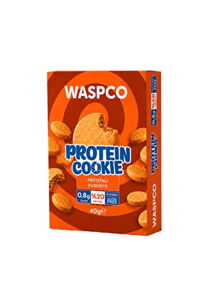 Waspco Proteinli Kurabiye 40g