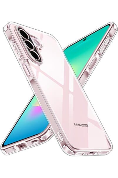 Rivor Samsung Galaxy A27 Uyumlu Kılıf 3D Kamera Korumalı Süper Şeffaf Esnek Silikon Kapak