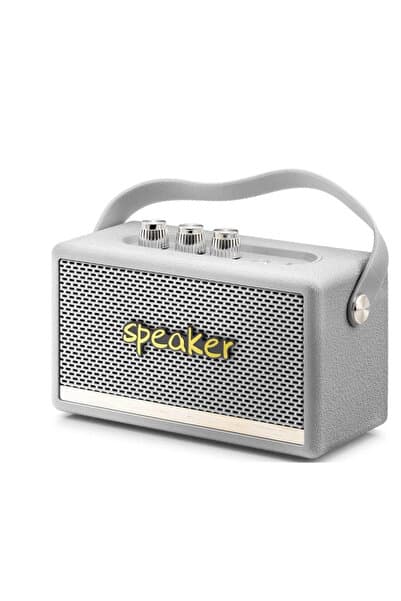 HADRON KILBURN3 Beyaz Bluetooth Nostalji Speaker168-103-72MM