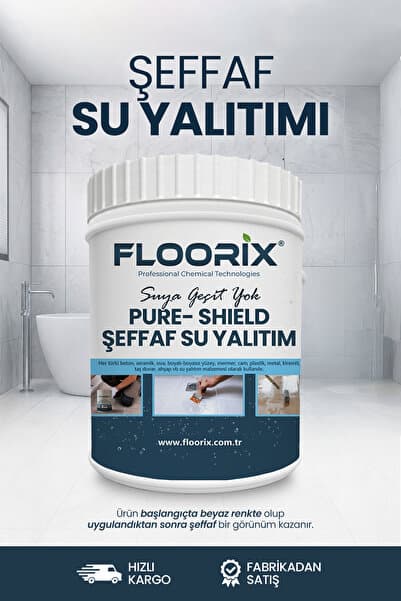 FlooriX Şeffaf Su Yalıtımı 1kg