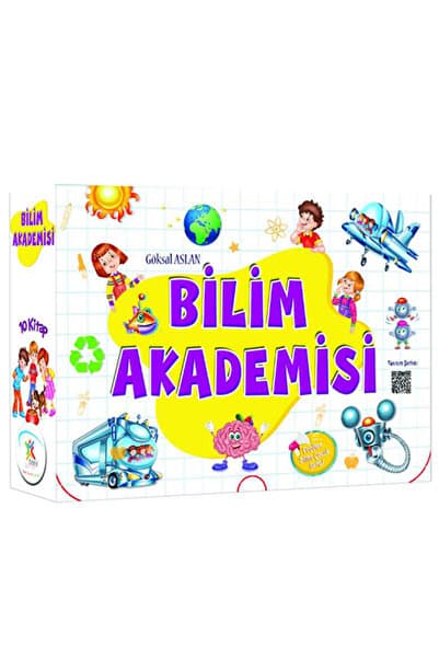 5 Renk Yayınları 5 Renk Yayınevi 4. Sınıf Bilim Akademisi Hikaye Seti (10 KİTAP)