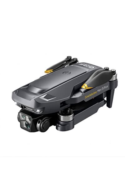 SoundWave Mini 3 Plus Gps Drone Haritalar Takip Et Taşıma Çanta Oto Eve Dön 1 Batarya 20dk Uçuş Engel Algı
