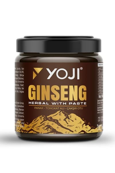 YOJİ Ginsengli Bitkisel Macun Kavanoz (240 GR)