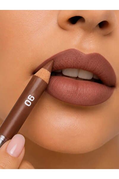 VitaMood Yaşam 12'li Dudak Kalemi Seti | Kalın Uçlu Mat Lip Liner, Yumuşak Sürüm, 01-12 Renk
