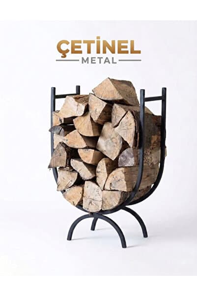 ÇETİNEL METAL Şömine Odunluk Odun Düzenleyici 1 Adet