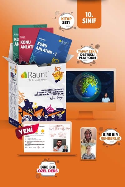 Raunt 10. Sınıf Mentörüm Paketi (Dijital+Kitap)