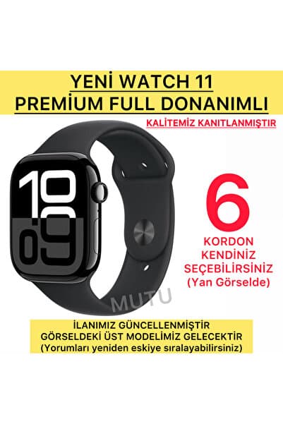 MUTU HK11 PRO MAX Yeni Kasa Watch 11 (hk10promax üstü) SonVersiyon Amoled Ekran FullDonanımlı Akıllı Saat