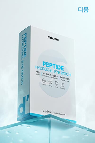 d'muem Peptide Eye Patch 5 PCS – Nemlendirici ve Canlandırıcı Etkili Peptit Göz Altı Maskesi