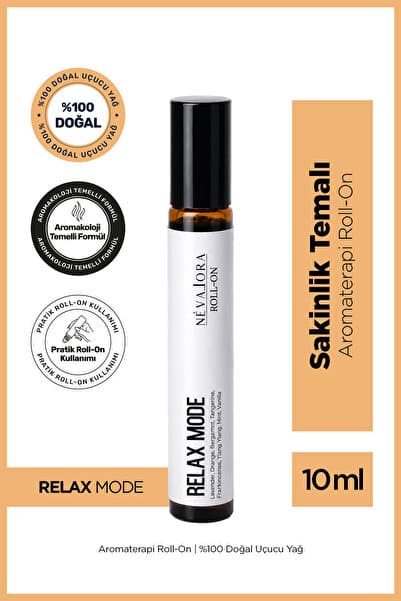 NEVALORA RELAX MODE / Stres Azaltıcı ve Rahatlatıcı Aromaterapi Kokusu – 10 ml