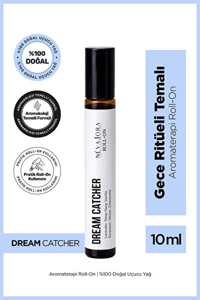 NEVALORA DREAM CATCHER – Gece Ritüeli Temalı Aromaterapi Roll-On | %100 Doğal Uçucu Yağ | 10 ml