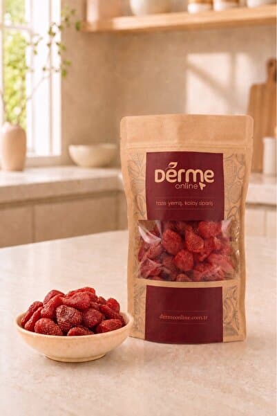 Derme Kuru Çilek Tane 250 g