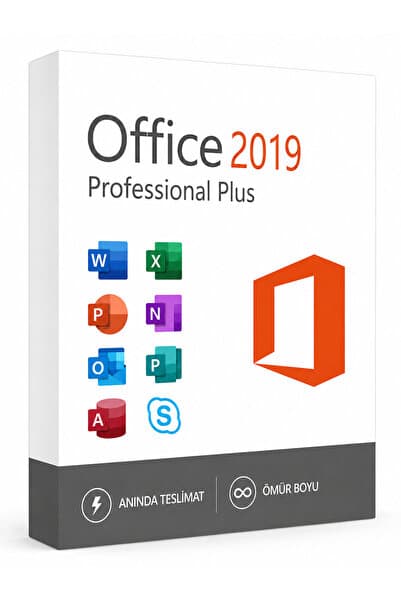 PintiGames Office2019 Pro Plus - Dijital Lisans Anahtarı 32&64 Bit - Kalıcı Etkinleştirme
