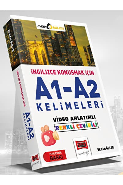 Genel Markalar İngilizce Konuşmak için A1 - A2 Kelimeleri (VİDEO DERSLER KİTAP)